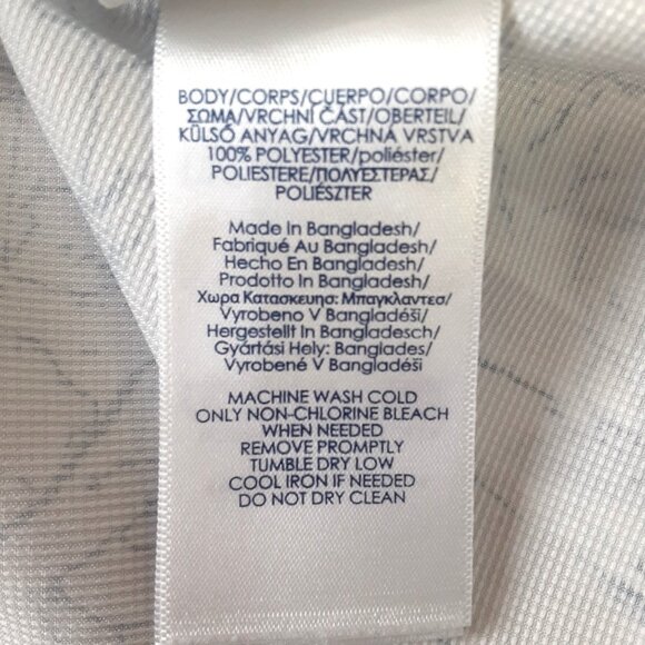 Chaps Men's Button-Down Size 2XB/2TF Vintage 70's Sail Boats Pocket Nautical - Picture 9 of 10